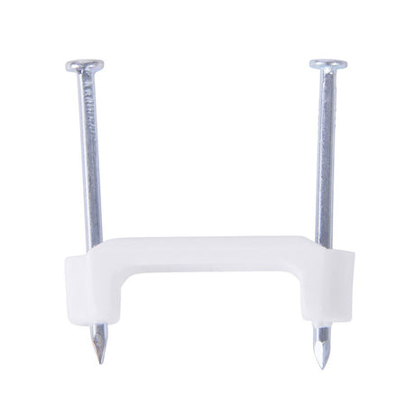Gardner Bender  PS-75 Plastic Staple 3/4" White, 50/Bag