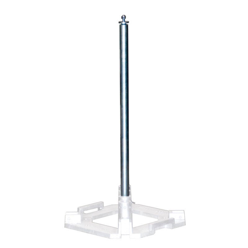 Garlock 408392 Middle Stanchion for Everlasting Warning Line, Galvanized