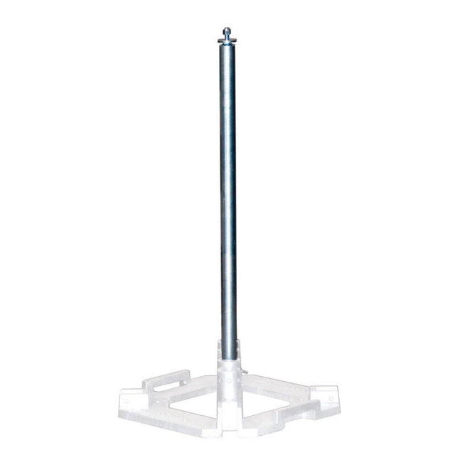 Garlock 408392 Middle Stanchion for Everlasting Warning Line, Galvanized