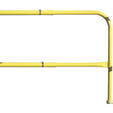 Garlock 409288 Garlock Galvanized Adjustable Safety Railguard, 5.5-7.5' - 2