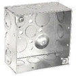 Garvin 52171-S 4"x2-1/8" Junction Box w/1/2" & Combo Knockouts