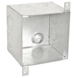 Garvin 52181-SPKR 4"x3-1/2" Square Concrete Box w/Mounting Tabs
