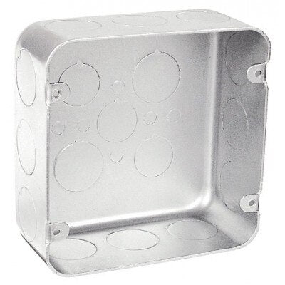 Garvin 72171-3/4-VT 4-11/16"x2-1/8" Chicago Plenum Junction Box, 3/4"-1" KO - 2