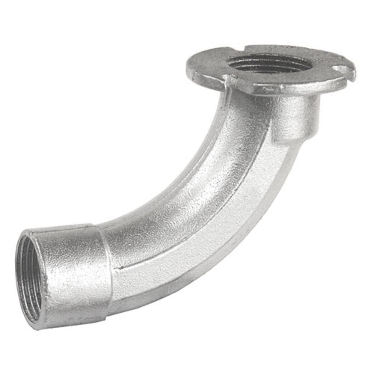 Garvin EFL100 1" 90 Degree Malleable Iron Concrete Form Pipe Insert