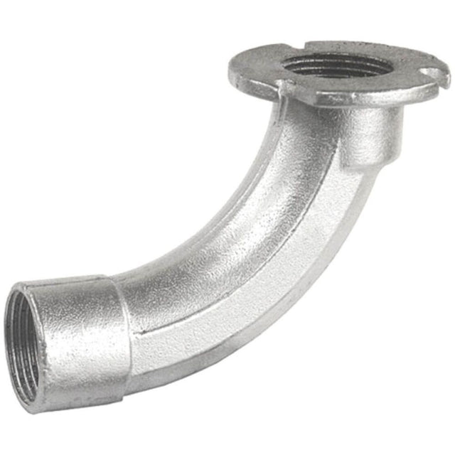 Garvin EFL50 1/2" 90 Deg Malleable Iron Concrete Form Pipe Insert