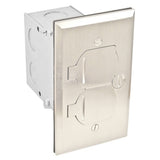 Garvin FBCVSS-1TR-KIT Flush Single Gang Floor Box, 20A Tamper-Resistant Receptacle