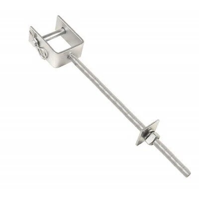 Garvin FB Utility Service Drop Steel Forkbolt Bracket, 12" Threaded