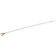 Garvin PTST12WH 8" White 12 Gauge Stranded Wire Grounding Pigtail