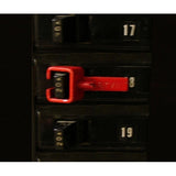 Garvin UBL1-RED Red Universal Circuit Breaker Lock Out Device - 4
