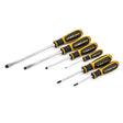 GearWrench 80050H 6 Pc. Phillips/Slotted Dual Material Screwdriver Set