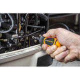 GearWrench 80061R 6-in-1 Stubby Ratcheting Multi-Bit Driver - Compact Multi-Bit Ratcheting Screwdriver with Bit Storage - 3