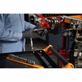 GearWrench 80552H 14 Piece 3/8" Drive 6 Point Metric Hi-Viz Socket Set - 7