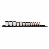 GearWrench 80553H 13 Piece 3/8" Drive 6 Point SAE Hi-Viz Socket Set