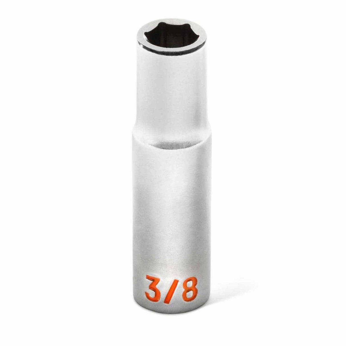 GearWrench 80555H 11 Piece 3/8" Drive 6 Point SAE Hi-Viz Deep Socket Set - 4