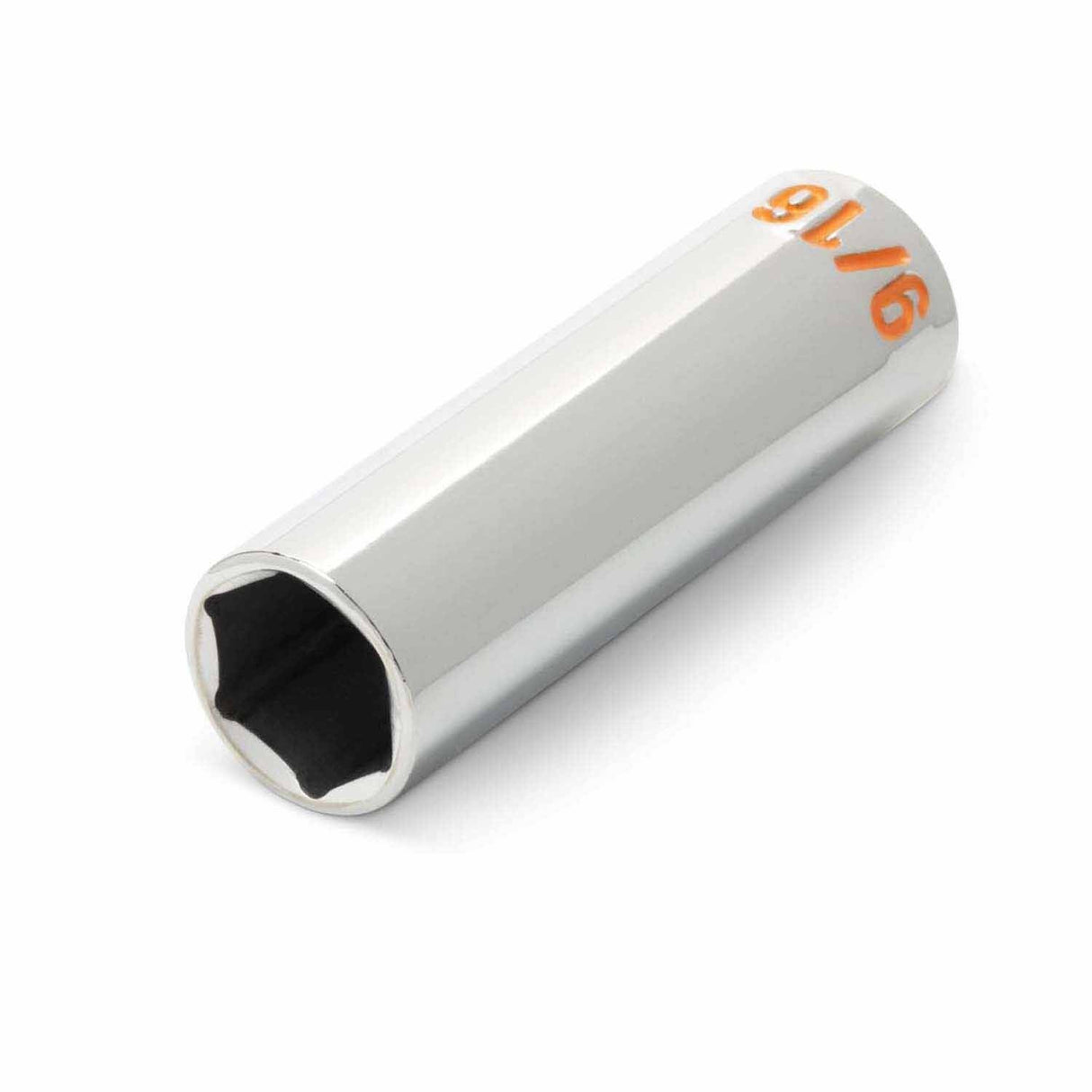 GearWrench 80555H 11 Piece 3/8" Drive 6 Point SAE Hi-Viz Deep Socket Set - 5