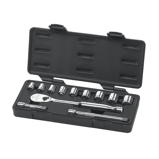 GearWrench 80556 12 Pc. 3/8" Drive 6 Point Standard SAE Mechanics Tool Set