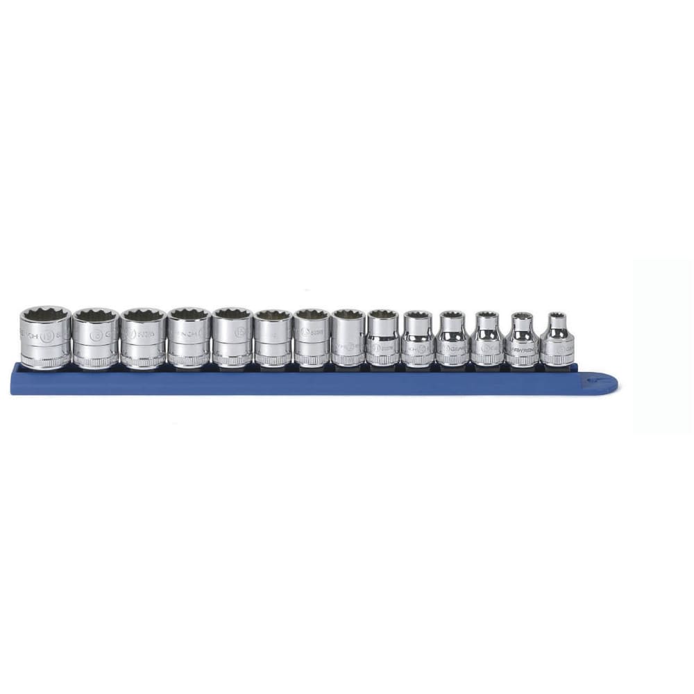 GearWrench 80560 14 Pc. 3/8" Drive 12 Point Standard Metric Socket Set