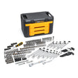 GearWrench 80944 232 Pc. Mechanics Tool Set in 3 Drawer Storage Box