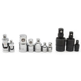 GearWrench 81205 10 Pc. 1/4", 3/8" & 1/2" Drive Universal Joint and Adapter Set