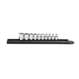 GearWrench 81395 10 Piece 1/4" Drive 6 Point Stubby Socket Set SAE