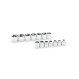 GearWrench 81396 14 Piece 3/8" Drive 6 Point Stubby Socket Set Metric - 4