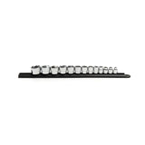 GearWrench 81397 13 Piece 3/8" Drive 6 Point Stubby Socket Set SAE