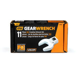 GearWrench 81908 11 Pc. 3/8" Drive Crowfoot SAE Wrench Set - 4