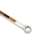 GearWrench 81918H Hi Viz 12 Point SAE Long Pattern Combination Wrench Set with Roll (15 Piece) - 4