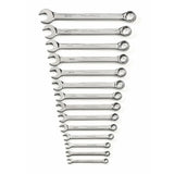 GearWrench 81925 14 Pc. 6 Point Combination Metric Wrench Set
