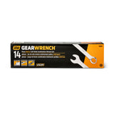 GearWrench 81925 14 Pc. 6 Point Combination Metric Wrench Set - 7