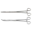 GearWrench 82111 2 Pc. Double-X Straight and 45° Hemostat Plier Set