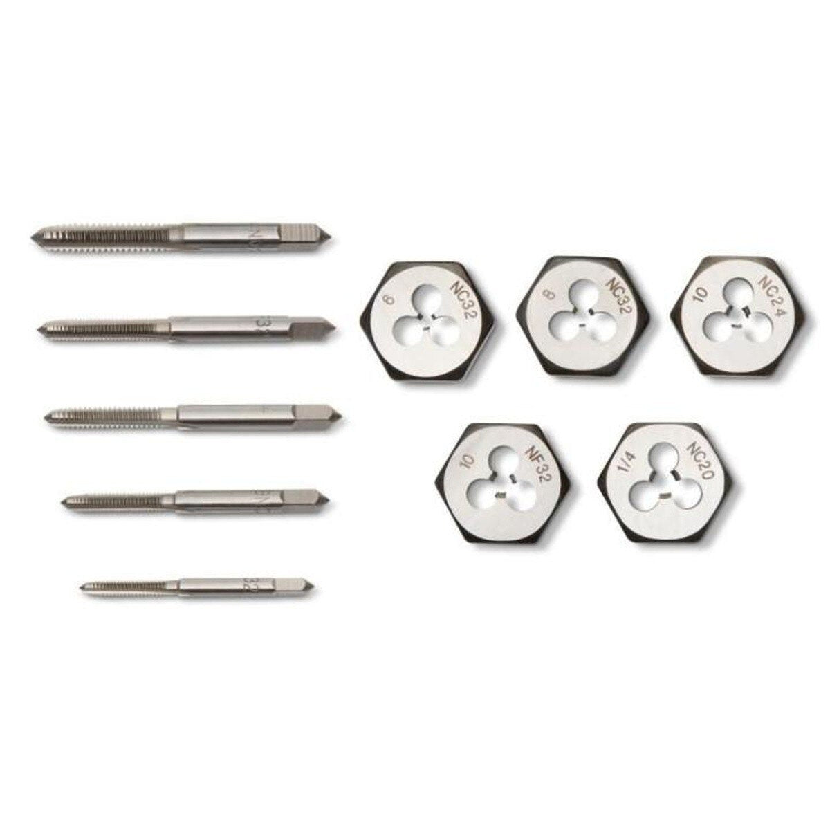GearWrench 82816 15 Piece SAE Ratcheting Tap and Die Set (15 Piece Set) - 4