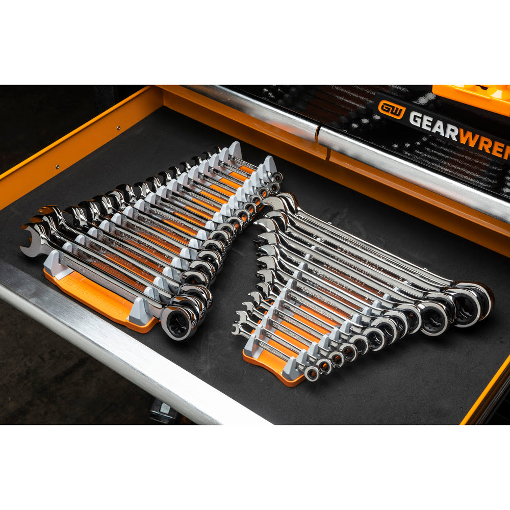 GearWrench 83120 2-Piece 13 Slot Reversible Wrench Rack - 5