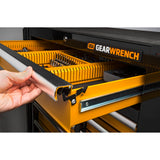 GearWrench 83169 42" 11 Drawer Black & Orange Mobile Work Station - 6