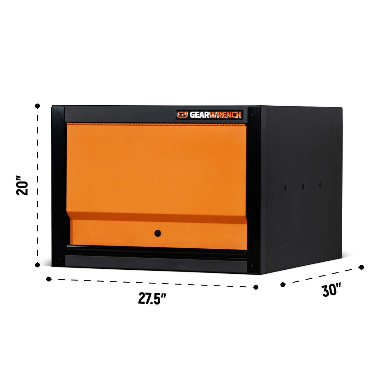 GearWrench 83238STL 27.5 in. W x 30 in. D Small Top Locker for 72 in. Professional Mobile Workbench System - 4