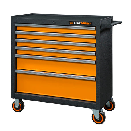 GearWrench 83243 36" 6 Drawer GSX Series Rolling Tool Cabinet