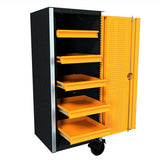 GearWrench 83249SL 28 in x 24 in Steel Side Locker with Power Strips for 72 in Rolling Tool Cabinet System - 3