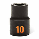 GearWrench 84911H 12 Piece 3/8" Drive 6 Point Metric Hi-Viz Impact Socket Set - 4