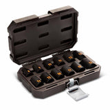 GearWrench 84930H 12 Piece 1/2" Drive 6 Point Metric Hi-Viz Impact Socket Set - 3