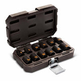 GearWrench 84930H 12 Piece 1/2" Drive 6 Point Metric Hi-Viz Impact Socket Set - 3