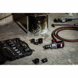 GearWrench 84932H 19 Piece 1/2" Drive 6 Point SAE Hi-Viz Impact Socket Set - 8