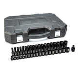 GearWrench 84948N 39 Pc. 1/2" Drive 6 Point Standard & Deep Impact Metric Socket Set