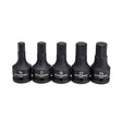 GearWrench 84968-06 5 Piece 3/4" Drive Impact Metric Hex Bit Socket  Set - 14mm, 17mm, 19mm, 22mm, 24mm