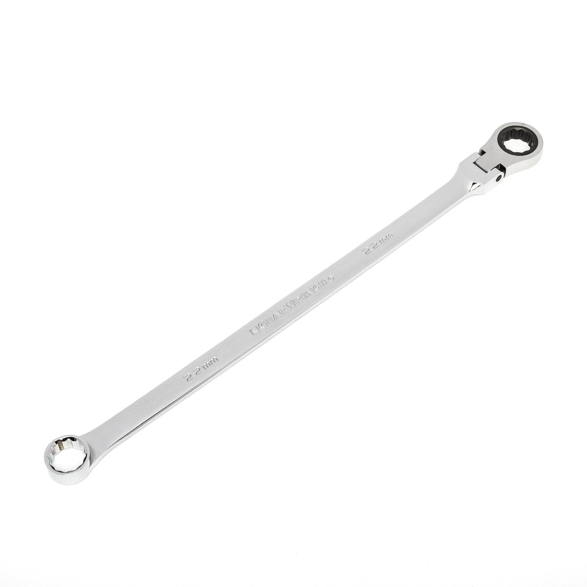 GearWrench 86022 22mm 72-Tooth XL GearBox Flex Head Double Box Ratcheting Wrench - 2