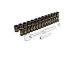 GearWrench 86525 31 Pc. 3/8" Drive 90T Ratchet and Bolt Biter Socket Set MM/SAE with EVA Foam Tray - 4