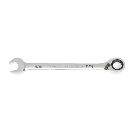 GearWrench 86648 11/16" Reversible 90-Tooth 12-Point Ratcheting Combination Wrench