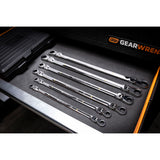 GearWrench 86830 6 Piece 90-Tooth 12 Point Metric GearBox Double Flex Ratcheting Wrench Set - 4