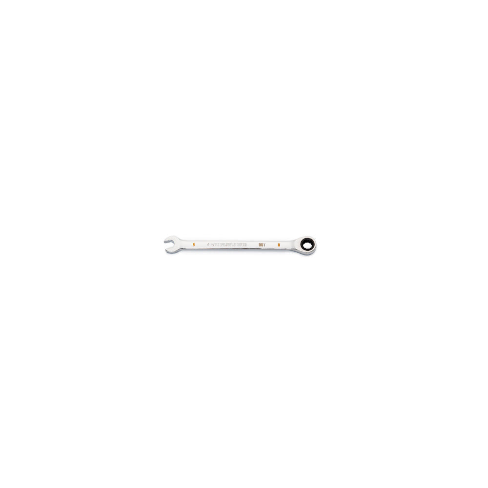 GearWrench 86908 8mm 90-Tooth 12 Point Ratcheting Combination Wrench