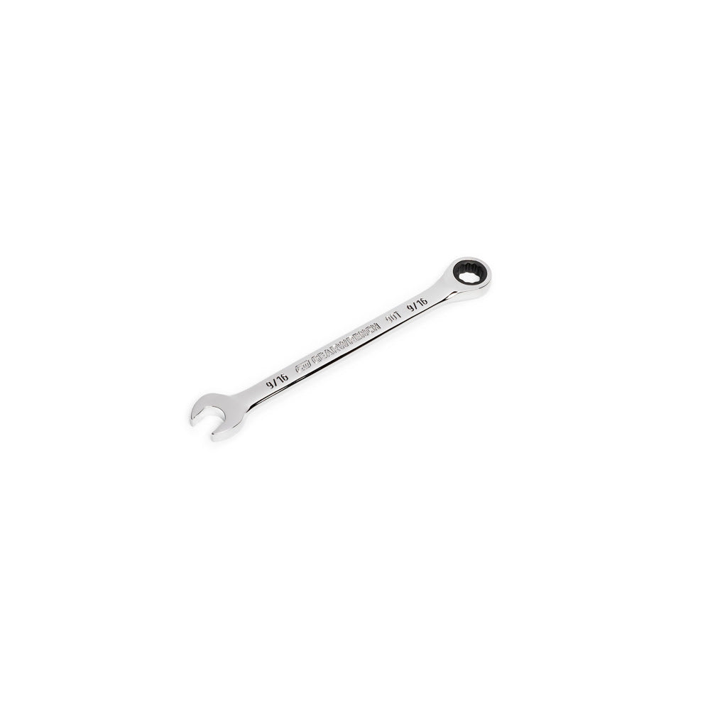 GearWrench 86946 9/16" 90-Tooth 12 Point Ratcheting Combination Wrench - 3