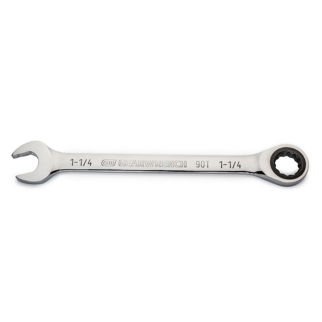 GearWrench 86956 1-1/4" 90-Tooth 12 Point Ratcheting Combination Wrench